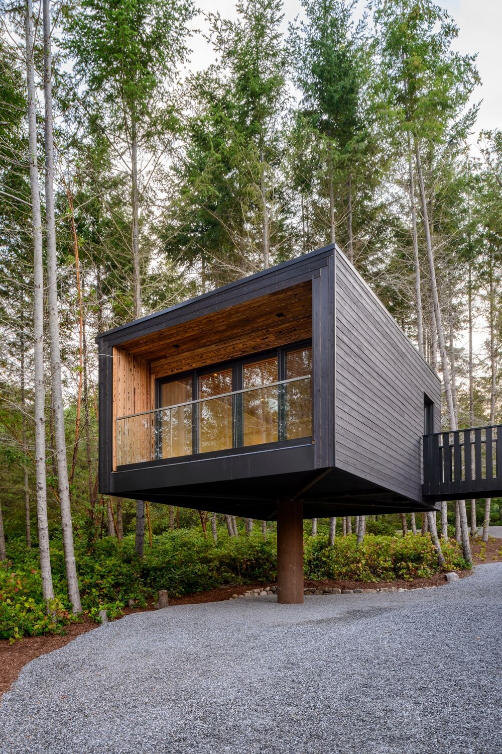 Orcas House | Shou Sugi Ban Portfolio | Nakamoto Forestry