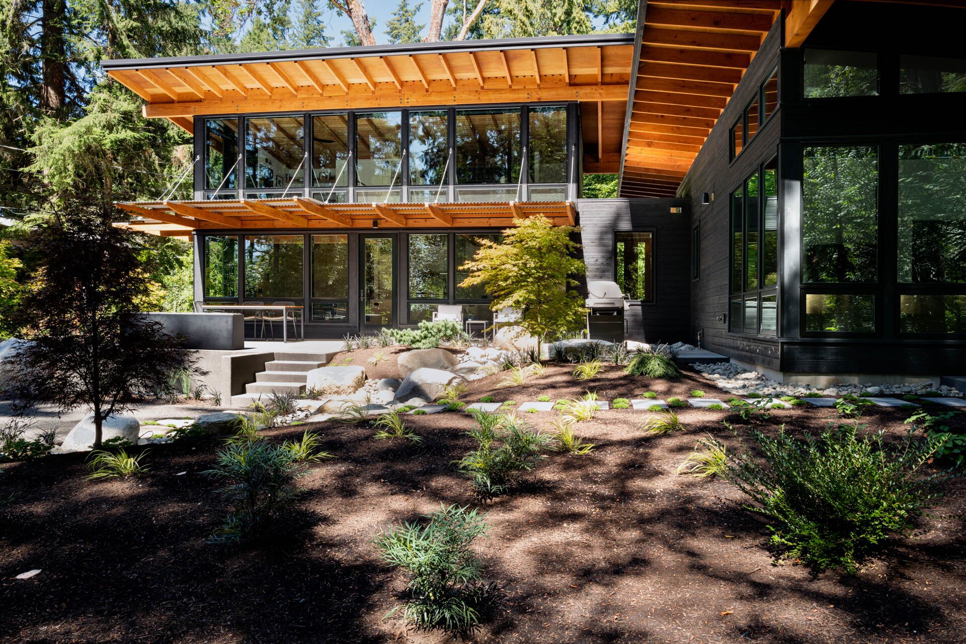 Bainbridge Island House | Shou Sugi Ban Portfolio