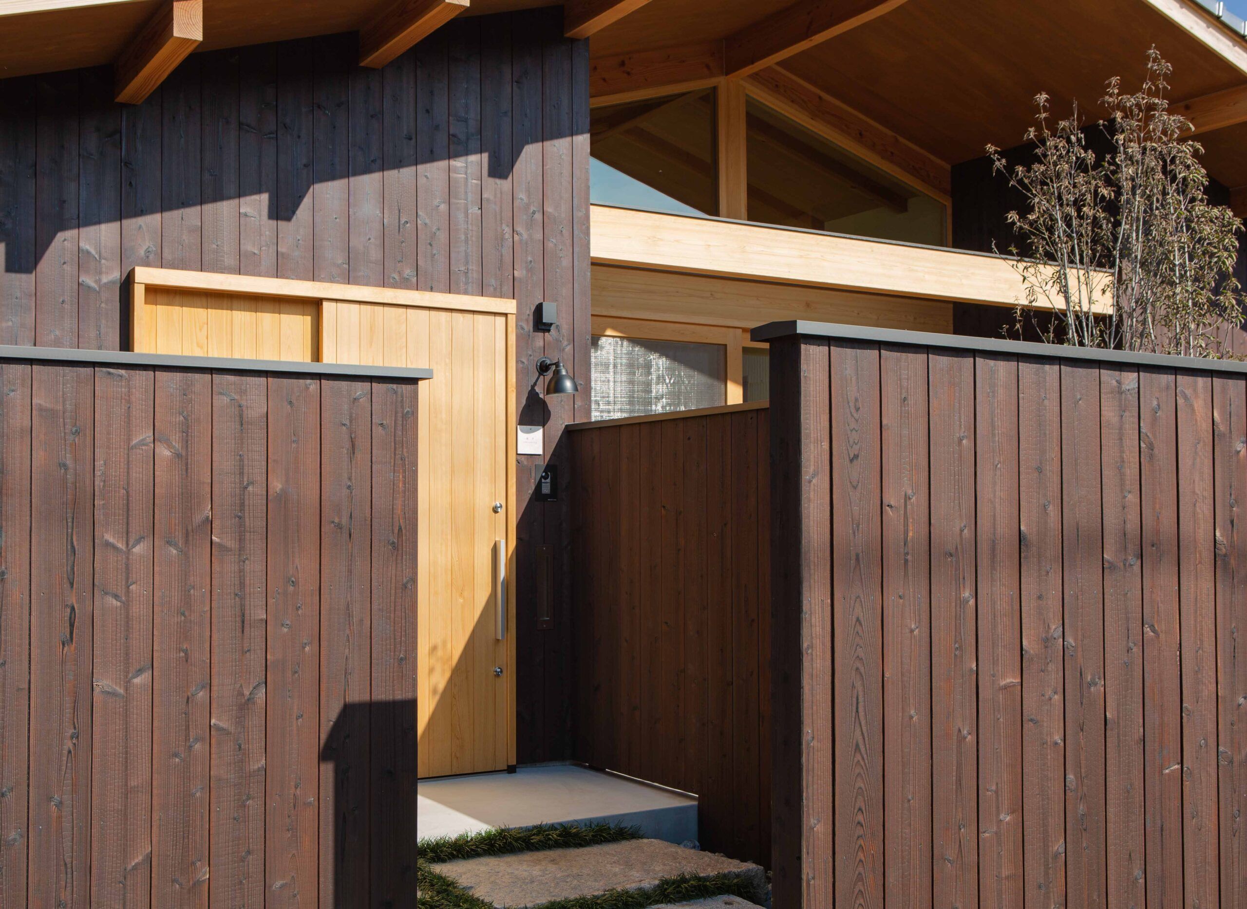 Triangle Roof House | Shou Sugi Ban Portfolio